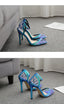 Transparent Pointed High Heels for Women