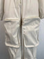 Front Pocket; Zipper Fly; Long Sleeve; Cargo Jumpsuit; Style One Piece Suit
