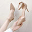 Women's High Heel Classic Buckle Pointed Toe Shoes
